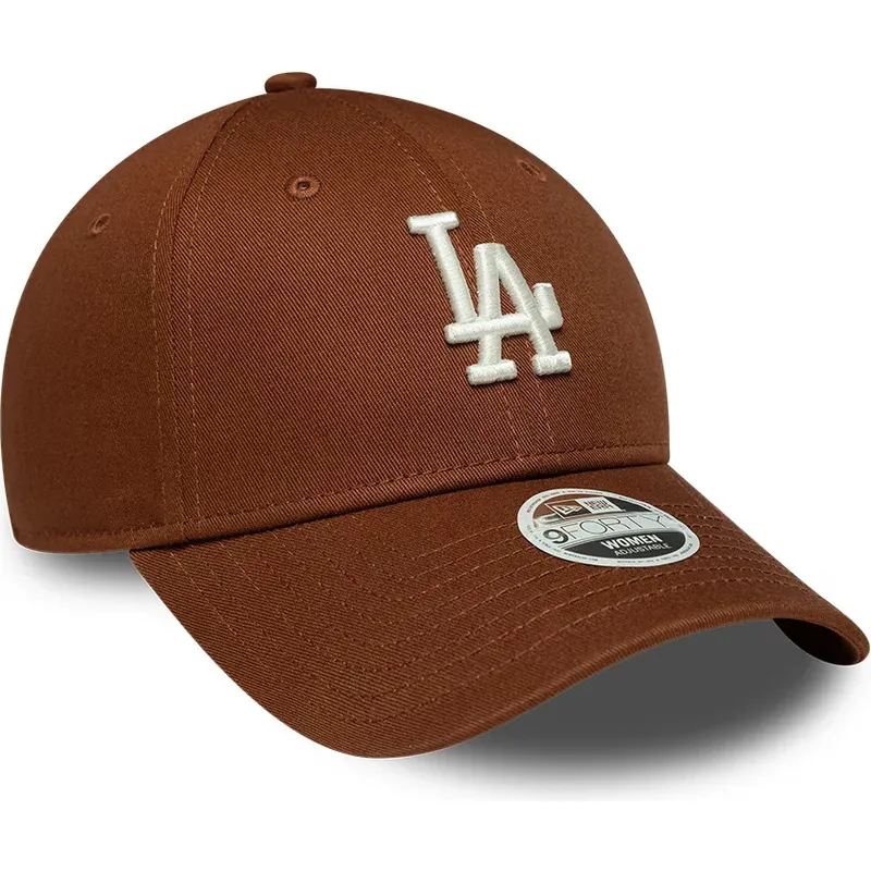 bone-curvo-castanho-ajustavel-para-mulheres-9forty-league-essential-midi-da-los-angeles-dodgers-mlb-da-new-era bone-curvo-castanho-ajustavel-para-mulheres-9forty-league-essential-midi-da-los-angeles-dodgers-mlb-da-new-era