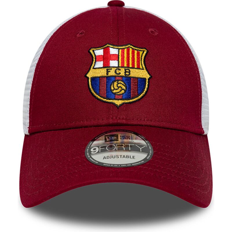 bone-trucker-vermelho-e-branco-ajustavel-9forty-league-da-fc-barcelona-laliga-da-new-era