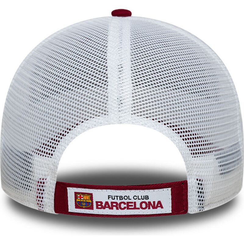 bone-trucker-vermelho-e-branco-ajustavel-9forty-league-da-fc-barcelona-laliga-da-new-era