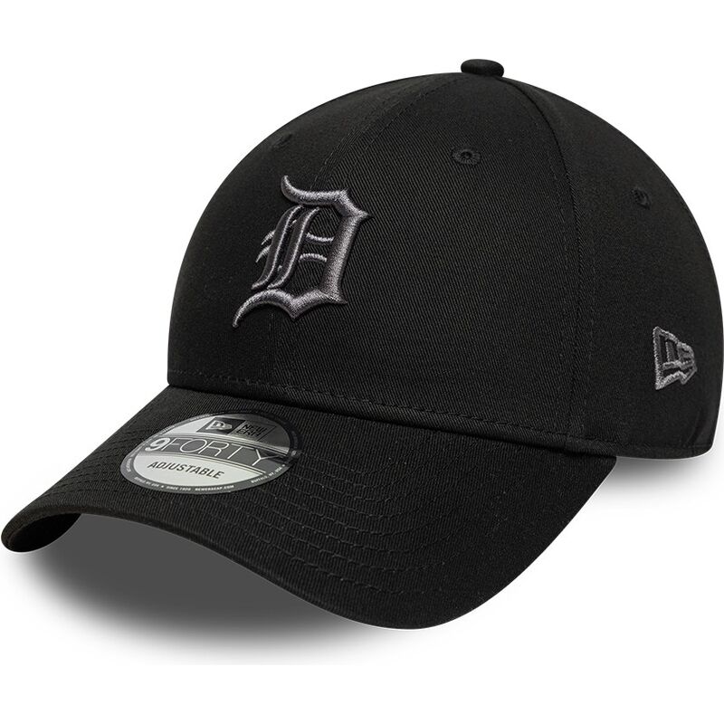 bone-curvo-preto-ajustavel-com-logo-cinza-9forty-league-essential-da-detroit-tigers-mlb-da-new-era bone-curvo-preto-ajustavel-com-logo-cinza-9forty-league-essential-da-detroit-tigers-mlb-da-new-era