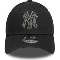 bone-curvo-cinza-ajustavel-9forty-metallic-outline-da-new-york-yankees-mlb-da-new-era