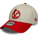 bone-curvo-vermelho-e-bege-ajustavel-9forty-contrast-visor-vespa-piaggio-da-new-era