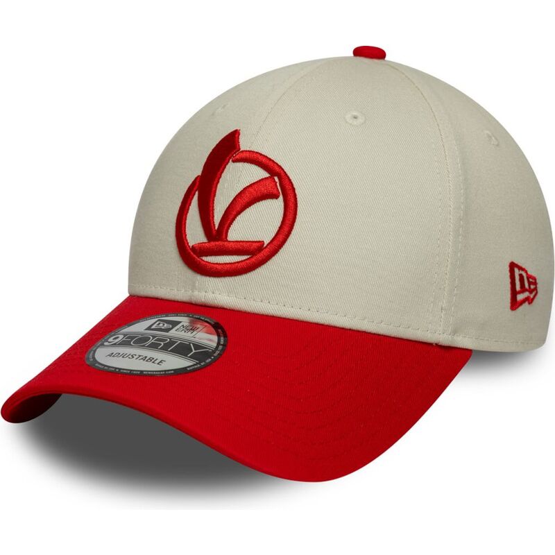 bone-curvo-vermelho-e-bege-ajustavel-9forty-contrast-visor-vespa-piaggio-da-new-era bone-curvo-vermelho-e-bege-ajustavel-9forty-contrast-visor-vespa-piaggio-da-new-era