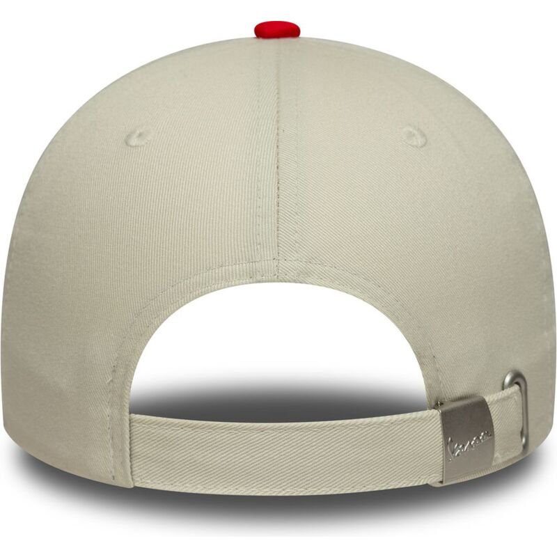 bone-curvo-vermelho-e-bege-ajustavel-9forty-contrast-visor-vespa-piaggio-da-new-era bone-curvo-vermelho-e-bege-ajustavel-9forty-contrast-visor-vespa-piaggio-da-new-era