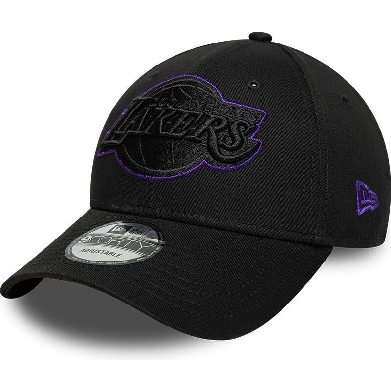 bone-curvo-preto-ajustavel-com-logo-violeta-9forty-outline-da-los-angeles-lakers-nba-da-new-era