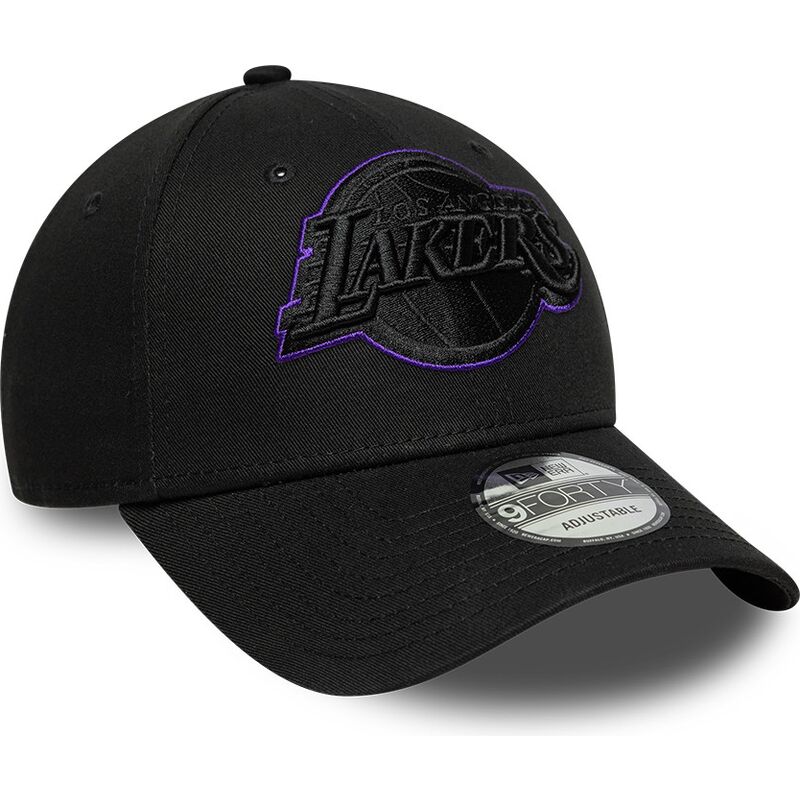 bone-curvo-preto-ajustavel-com-logo-violeta-9forty-outline-da-los-angeles-lakers-nba-da-new-era