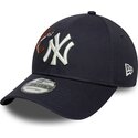 bone-curvo-azul-marinho-ajustavel-9forty-outdoor-icon-da-new-york-yankees-mlb-da-new-era