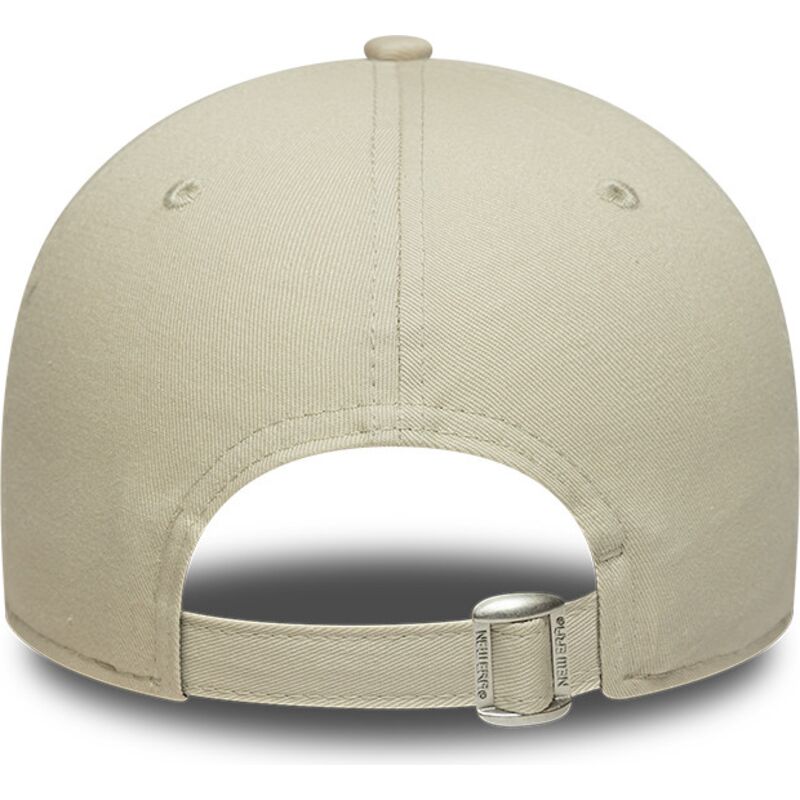 bone-curvo-bege-ajustavel-com-logo-preto-9forty-outdoor-icon-da-los-angeles-dodgers-mlb-da-new-era