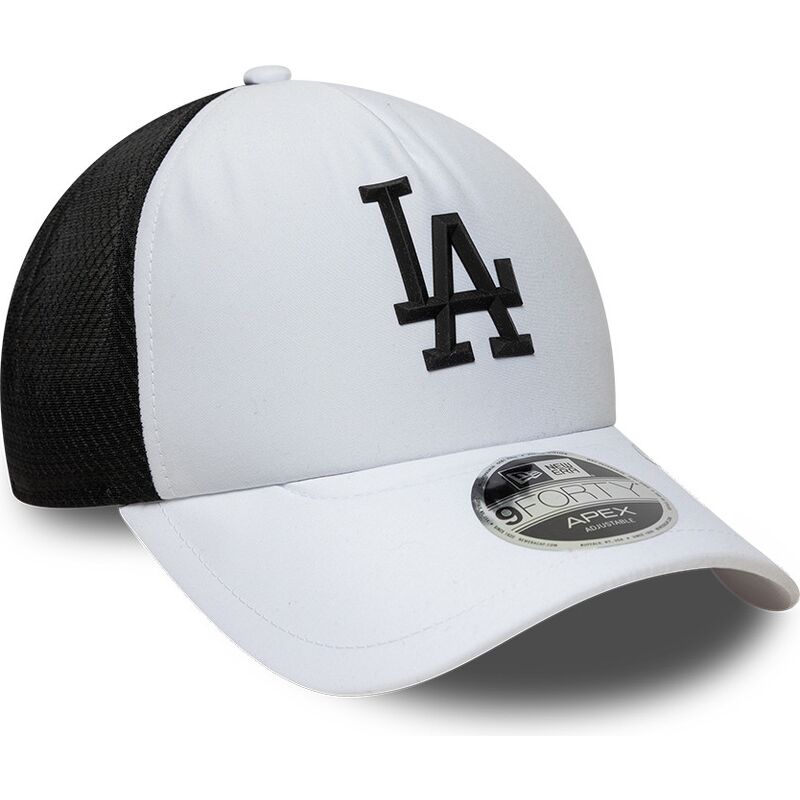 bone-trucker-branco-e-preto-9forty-apex-sporty-da-los-angeles-dodgers-mlb-da-new-era