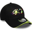 bone-curvo-preto-ajustavel-9forty-m-crown-check-da-valentino-rossi-vr46-motogp-da-new-era