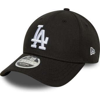 Boné curvo preto snapback 9FORTY M-Crown da Los Angeles Dodgers MLB da New Era