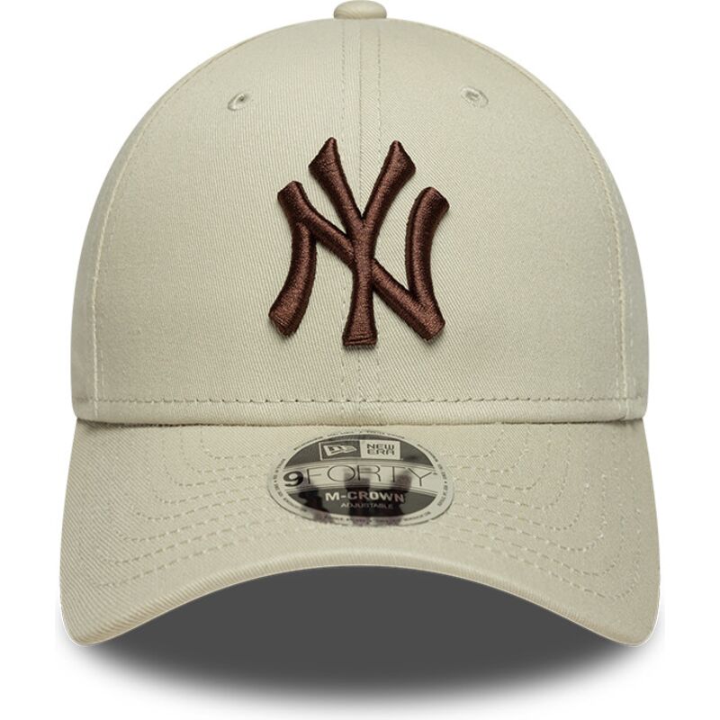 bone-curvo-bege-snapback-com-logo-castanho-9forty-m-crown-da-new-york-yankees-mlb-da-new-era