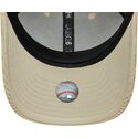 bone-curvo-bege-ajustavel-com-logo-bege-9forty-m-crown-cord-da-new-york-yankees-mlb-da-new-era