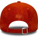 bone-curvo-laranja-ajustavel-com-logo-laranja-9forty-m-crown-cord-da-los-angeles-dodgers-mlb-da-new-era