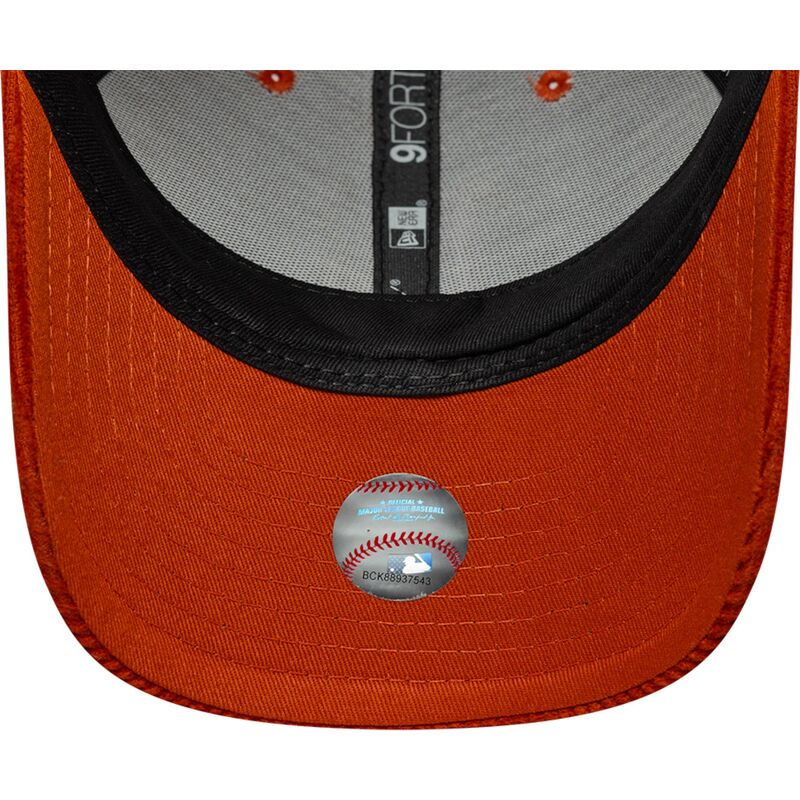 bone-curvo-laranja-ajustavel-com-logo-laranja-9forty-m-crown-cord-da-los-angeles-dodgers-mlb-da-new-era
