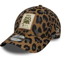 bone-curvo-leopardo-ajustavel-para-mulheres-9forty-da-racing-bulls-f1-team-formula-1-da-new-era
