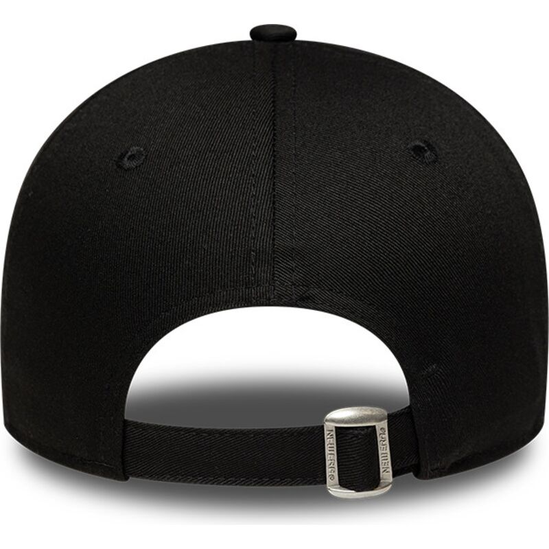 bone-curvo-preto-ajustavel-para-mulheres-9forty-flower-icon-da-new-york-yankees-mlb-da-new-era