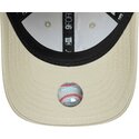 bone-curvo-bege-ajustavel-para-crianca-com-logo-rosa-9forty-dino-icon-da-new-york-yankees-mlb-da-new-era