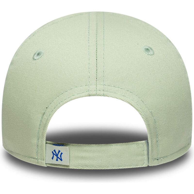 bone-curvo-verde-ajustavel-para-crianca-com-logo-azul-9forty-dino-icon-da-new-york-yankees-mlb-da-new-era