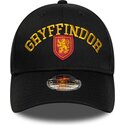bone-curvo-preto-snapback-para-crianca-9forty-wordmark-da-gryffindor-harry-potter-da-new-era