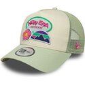 bone-trucker-verde-e-bege-para-crianca-a-frame-outdoor-da-new-era