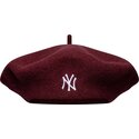 boina-grena-vermelha-wool-script-da-new-york-yankees-mlb-da-new-era