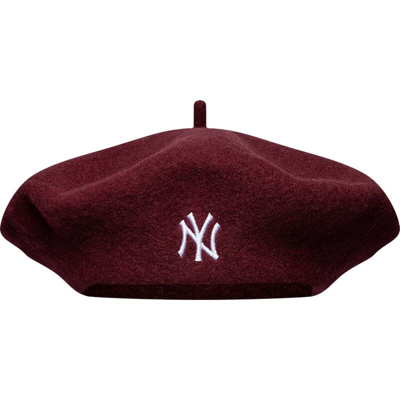 boina-grena-vermelha-wool-script-da-new-york-yankees-mlb-da-new-era boina-grena-vermelha-wool-script-da-new-york-yankees-mlb-da-new-era