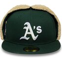bone-plano-verde-justo-59fifty-dogear-world-series-da-oakland-athletics-mlb-da-new-era