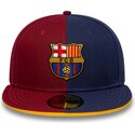 bone-plano-azul-e-vermelho-justo-9fifty-poly-da-fc-barcelona-laliga-da-new-era