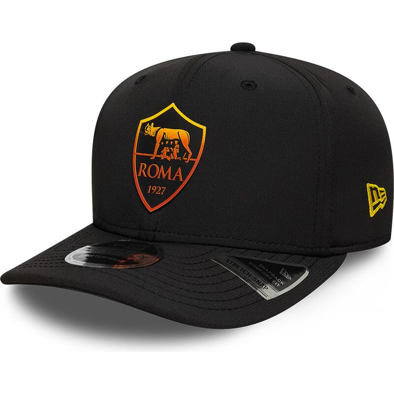 bone-curvo-preto-snapback-9seventy-stretch-snap-repreve-da-associazione-sportiva-roma-serie-a-da-new-era