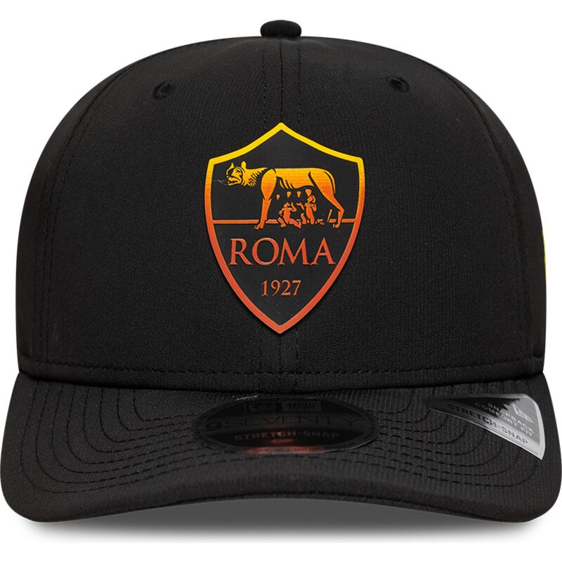 bone-curvo-preto-snapback-9seventy-stretch-snap-repreve-da-associazione-sportiva-roma-serie-a-da-new-era