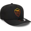 bone-curvo-preto-snapback-9seventy-stretch-snap-repreve-da-associazione-sportiva-roma-serie-a-da-new-era