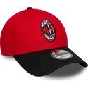 bone-curvo-vermelho-e-preto-ajustavel-9forty-contrast-da-ac-milan-serie-a-da-new-era