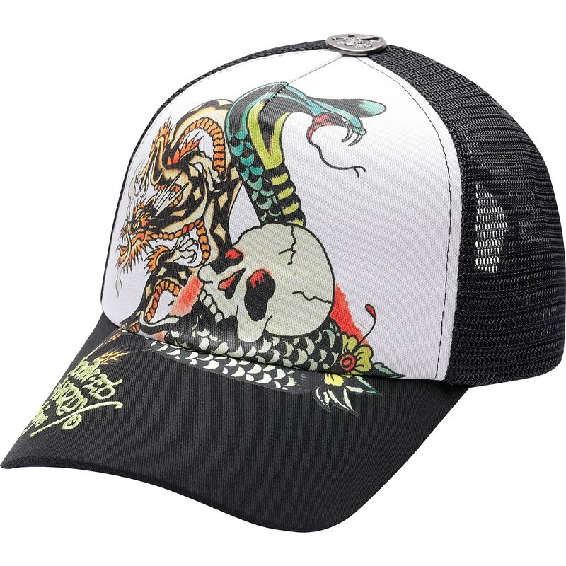 bone-trucker-preto-e-branco-snake-and-skull-da-ed-hardy