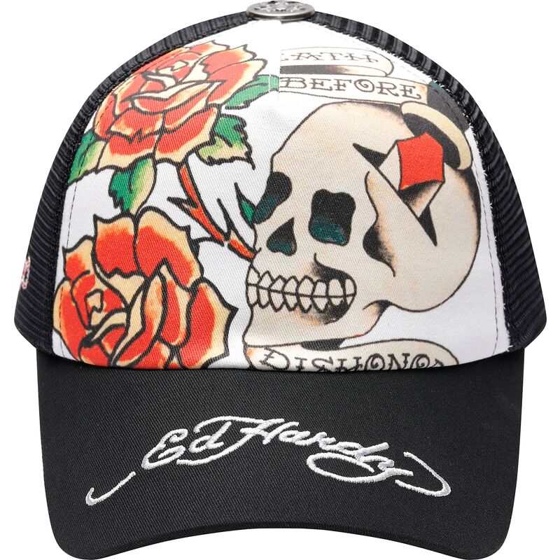 bone-trucker-preto-e-branco-before-dishonor-da-ed-hardy