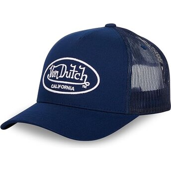 Boné trucker azul marinho ajustável LOF B20 da Von Dutch