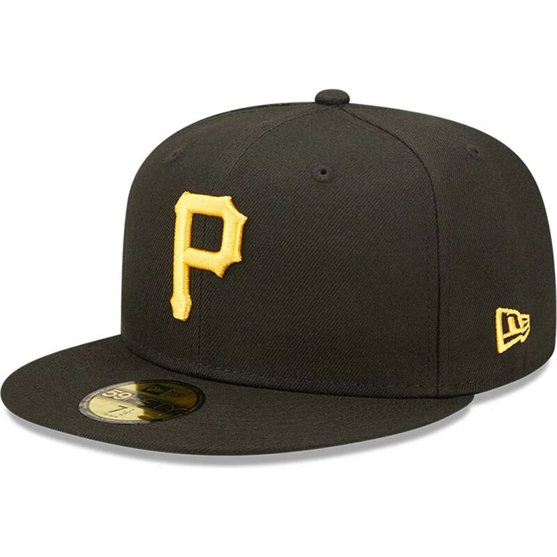 bone-plano-preto-justo-59fifty-ac-perf-da-pittsburgh-pirates-mlb-da-new-era