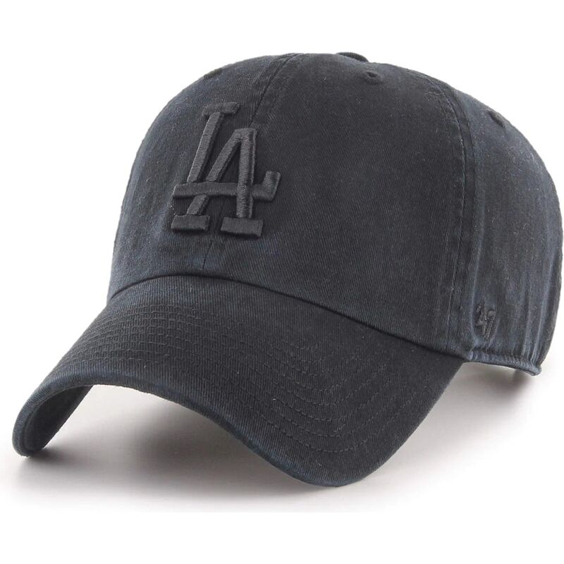 bone-curvo-preto-ajustavel-com-logo-preto-clean-up-tonal-da-los-angeles-dodgers-mlb-da-47-brand bone-curvo-preto-ajustavel-com-logo-preto-clean-up-tonal-da-los-angeles-dodgers-mlb-da-47-brand