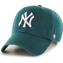 bone-curvo-verde-ajustavel-clean-up-no-loop-label-pacific-green-da-new-york-yankees-mlb-da-47-brand