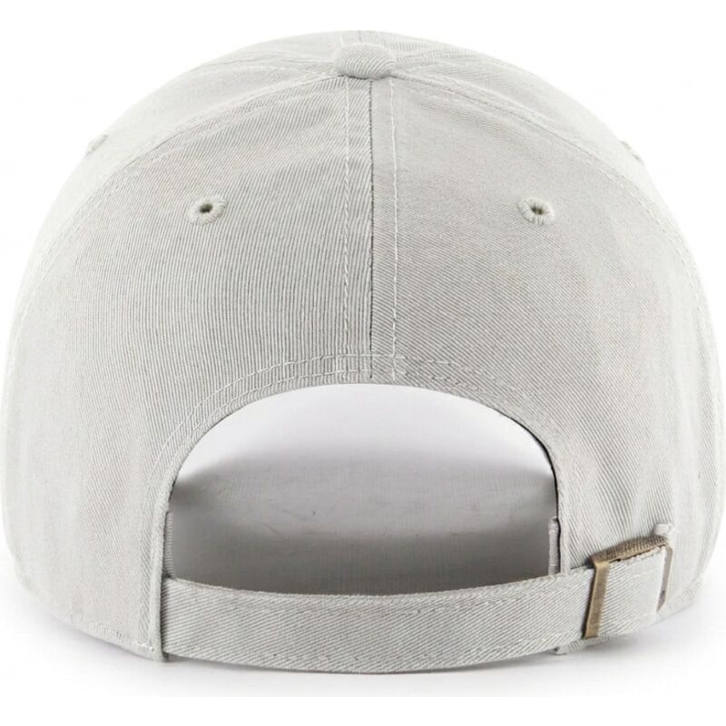bone-curvo-cinza-claro-ajustavel-clean-up-no-loop-label-da-new-york-yankees-mlb-da-47-brand bone-curvo-cinza-claro-ajustavel-clean-up-no-loop-label-da-new-york-yankees-mlb-da-47-brand