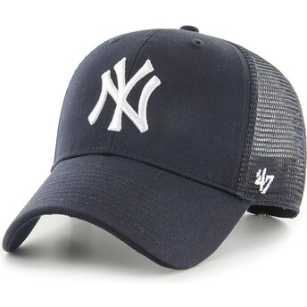 Boné trucker azul marinho MVP Branson da New York Yankees MLB da 47 Brand