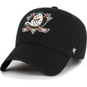 bone-curvo-preto-ajustavel-clean-up-da-anaheim-ducks-nhl-da-47-brand