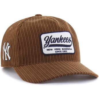 Boné curvo castanho snapback Hitch RF Cord Patch da New...