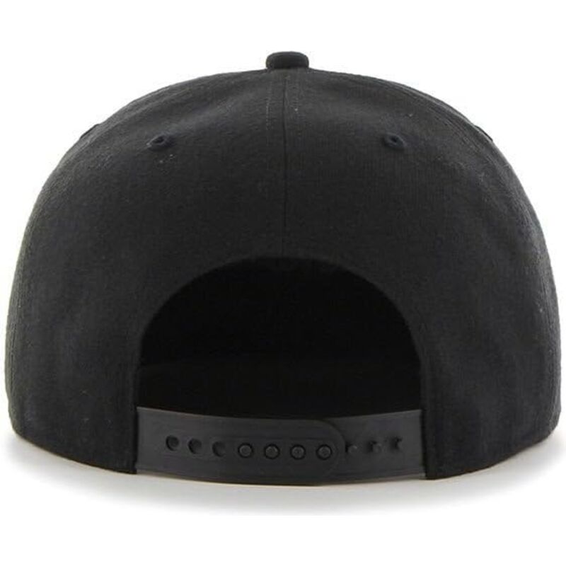 bone-plano-preto-snapback-com-logo-preto-captain-no-shot-da-new-york-yankees-mlb-da-47-brand bone-plano-preto-snapback-com-logo-preto-captain-no-shot-da-new-york-yankees-mlb-da-47-brand