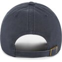 bone-curvo-cinza-ajustavel-com-logo-castanho-clean-up-contrast-vintage-navy-da-new-york-yankees-mlb-da-47-brand