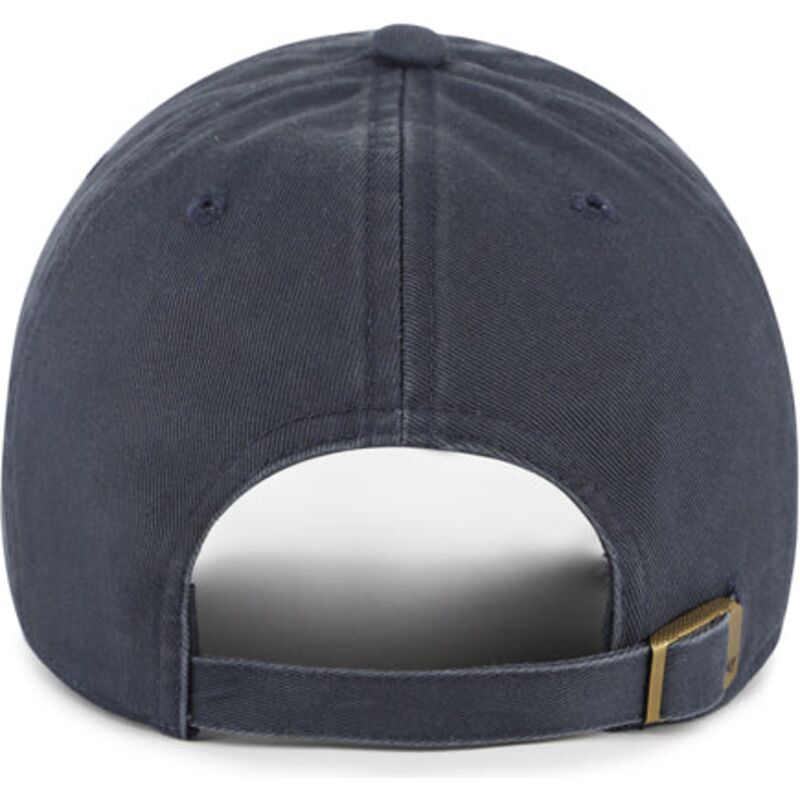 bone-curvo-cinza-ajustavel-com-logo-castanho-clean-up-contrast-vintage-navy-da-new-york-yankees-mlb-da-47-brand bone-curvo-cinza-ajustavel-com-logo-castanho-clean-up-contrast-vintage-navy-da-new-york-yankees-mlb-da-47-brand