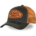 bone-trucker-preto-e-laranja-urb05-da-von-dutch