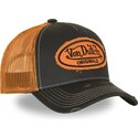 bone-trucker-preto-e-laranja-urb05-da-von-dutch