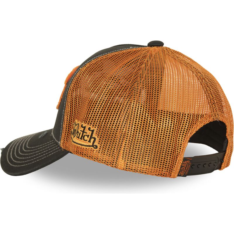 bone-trucker-preto-e-laranja-urb05-da-von-dutch