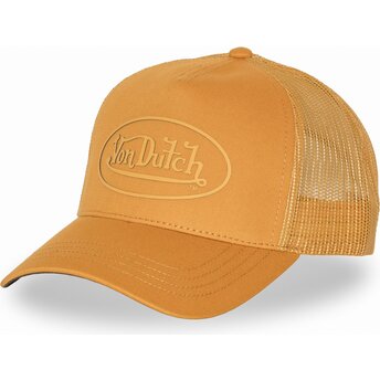 Boné trucker laranja LOG25 da Von Dutch